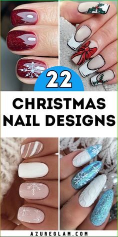 Discover 22 Christmas nail designs for 2024-2025 that capture the holiday mood with fun and cute nail art. From simple red and green designs to acrylic styles with rhinestones, these ideas are perfect for any nail shape—almond, square, oval, or round. Whether you prefer gel nails, natural nails, or dip nails, these festive looks will make your holiday season sparkle with elegance and fun. Cute Winter Gel Nail Ideas, Hope Nails Design, Short Christmas Gel Nails, Christmas Dipped Nails, Christmas Dipped Nails Ideas, Nails Square Christmas, Christmas Nails Red And Green, Christmas Nail Ideas Winter, Nails Red And Green