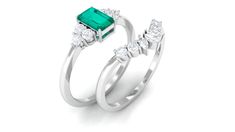 Product Details Get this amazing Wedding Ring Set for your special person. Embellished with Octagon shape Emerald secured in 4 Prong Setting while Marquise and Round diamonds add a touch of sparkle and elegance. The Emerald Ring Set makes an excellent type of ring that will elevate any outfit with ease. Make her feel out of this world with this Solitaire Ring Set. Product Information SKU SHP-RINGS032218975 Weight 3.80 gm (Approximate) EMERALD INFORMATION No.of Stones 1 Pieces Total Weight 0.66 C Topaz And Diamond Ring, Moissanite Wedding Ring Set, Solitaire Ring Set, Moissanite Ring Set, Diamond Ring Set, Diamond Wedding Rings Sets, Octagon Shape, London Blue Topaz Ring, Diamond Ring Settings