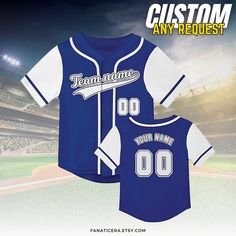 a baseball jersey with the name custom any request