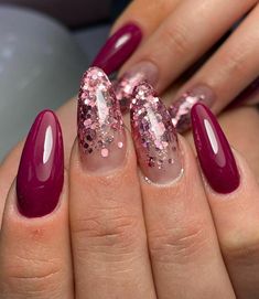 Bordeaux Nails Design, Nails Short Neutral, Short Neutral Nails, Evening Nails, Bordeaux Nails, Wedding Nails Inspiration, Wedding Nails Ideas, Wedding Neutral, Berry Nails