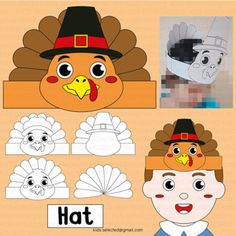 an image of thanksgiving turkey cut outs