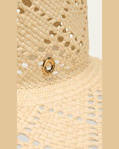 Loro Piana "Hoshi" crochet largebrim hat in straw    Round crown     Flat, wide brim     Wipe clean    Made in Italy Short Brim Open Weave Toquilla Straw Hat, Open Weave Toquilla Straw Hat With Short Brim, Wide Brim Toquilla Straw Crochet Hat, Wide Brim Crochet Hat In Toquilla Straw, Natural Wide Brim Straw Hat With Open Weave, Woven Toquilla Straw Crochet Hat With Curved Brim, Wide Brim Open Weave Toquilla Straw Sun Hat, Wide Brim Open Weave Hat In Toquilla Straw, Curved Brim Toquilla Straw Hat With Open Weave