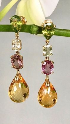 Genuine Natural Gemstone Earring Minimalist Jewelry Solid 14k Yellow Gold Drop Multi Stone Diamond Rainbow Stone Earring Christmas Gift ≫ Features * Material : 14k & 18k Gold With Stamped * Gemstone : Morganite * Multi Stone Earring * Drop Earring * 14K Solid Yellow Gold, ( Available in 14K & 18K Yellow, Rose, and White Gold ) * Option available in 18K Gold * Earring Size : Width 15 X 20 MM * All size available * Ready to Ship in 1-2 Weeks ≫ FAQ below for more detail. ✦ Sizing We can adjust most Luxury Elegant Gemstone Earrings, Luxury Multicolor Gemstones For Jewelry Making, Luxury Modern Multi-stone Gemstones, Luxury Gemstone Earrings For Everyday, Luxury Gold-plated Multi-stone Earrings, Luxury Multi-stone Gold Plated Earrings, Luxury Gold Plated Multi-stone Earrings, Elegant Multi-stone Briolette Earrings, Yellow Gold Earrings With Gemstone Accents