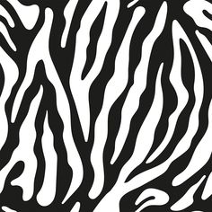 a black and white zebra print pattern