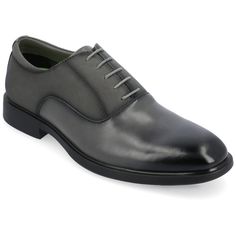 The Vincent dress oxford from Vance Co. will be perfect for your office job to an evening out to dinner. This style offers long-lasting comfort with their 12 mm Tru Comfort Foam� massaging insole elastic gusset and soft vegan leather. A round toe lace-up closure and durable rubber outsole give you timeless style. Formal Fitted Synthetic Oxfords, Elegant Oxfords For Business Casual, Modern Synthetic Dress Shoes For Business, Modern Synthetic Dress Shoes For Formal Occasions, Elegant Dress Shoes With Ortholite Insole For Work, Classic Formal Synthetic Oxfords, Elegant Synthetic Oxfords For Business Casual, Classic Synthetic Oxfords For Formal Occasions, Classic Synthetic Oxfords For Formal Wear