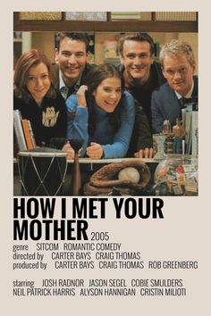 the poster for how i met your mother