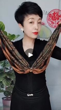 629K views · 8.9K reactions | #foryou #goodthing #wear #shawl #tie #silk #silkscarf #❤️_cut | Dress prepare Wear Shawl, Christmas Scarf, Cut Dress, How To Wear Scarves, Dress Cuts, How To Make Bows, Silk Scarf, Shawl, Cute Outfits