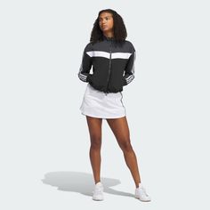 adidas Ultimate365 TWISTKNIT Jacket - Multicolor | Women's Golf | adidas US Women Adidas Jacket, Sporty Adidas Outerwear With Moisture-wicking, Adidas Technical Long Sleeve Outerwear, Adidas Outerwear With Double-lined Hood And Long Sleeves, Adidas Moisture-wicking Sportswear Track Jacket, Trendy Golf, Ladies Golf, Adidas Online, Online Shop