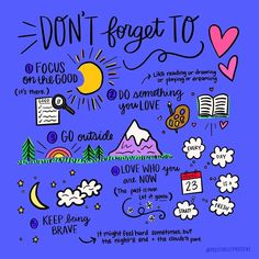 Sketch Note, Motivation Positive, Happy Thoughts, Self Care Routine, Monday Motivation, The Words