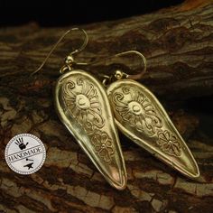 Anglo Saxon Earrings Kite Shield Medieval Earrings - Etsy Handmade Medieval Ceremonial Jewelry, Handmade Medieval Brass Jewelry, Traditional Hand Forged Bronze Earrings, Traditional Bronze Teardrop Earrings, Antique Handmade Teardrop Earrings, Handmade Antique Teardrop Earrings, Medieval Handmade Metal Earrings, Medieval Style Silver Earrings For Gift, Handmade Medieval Metal Earrings