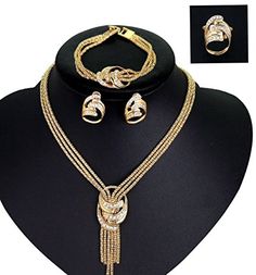 PRICES MAY VARY. Title: African Costume Necklace Set Party Fashion Women Dubai Gold Plated Jewelry Sets. Product Type: Departments > Women > Jewelry > Jewelry Sets Bridal Party Jewelry Sets, Vintage Chain Necklace, Bride Jewelry Set, Bridal Party Jewelry, Indian Bridal Jewelry Sets, Wedding Bride Jewelry, Cuff Bracelets Handmade, Costume Necklaces, Wedding Bridal Jewellery