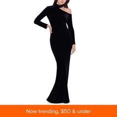 in stock Cutout Gown, Velvet Gown, Stunning Gowns, Gowns Online, Review Dresses, Modest Dresses, Dress Details, Sheath Dress, Formal Event