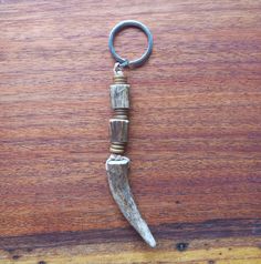 a keychain made out of an old knife