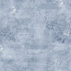 an old blue textured paper background with writing on the bottom and bottom corner, as well as small letters