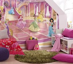 this is a room with princesses in it