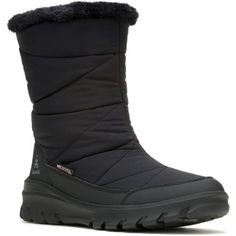 Keep the snow at bay with the women's Kamik Snowdon Zip winter boots. Their DriDefense waterproof membranes and warm insulation will keep your toes toasty in temperatures as cold as -22°F. Weatherproof Synthetic Boots For Cold Weather, Winter Waterproof Boots For Outdoor, Winter Waterproof Boots With Padded Ankle For Outdoor Activities, Waterproof Snow Boots For Winter, Winter Sports Waterproof Boots With Round Toe, Waterproof Boots For Winter Sports With Round Toe, Waterproof Winter Sports Boots With Round Toe, Insulated Synthetic Boots For Cold Weather, Weatherproof Winter Boots For Cold Weather