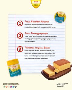 a poster with instructions on how to make cheesecakes and other desserts for kids