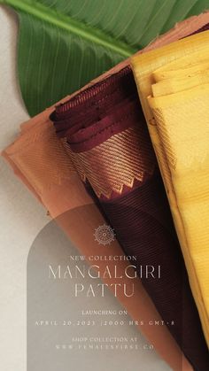 the new collection of manggari pattu