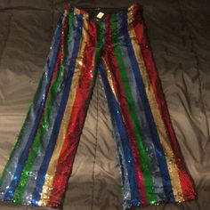 Brand New As Pictured Large Questions? Leave A Comment Below. Bohemian Yoga Pants, Turquoise Jumpsuit, Black Denim Jumpsuit, Ruched Pants, Fashion Nova Jumpsuit, Black And White Pants, Tie Dye Jumpsuit, Sequin Pants, Fashion Nova Pants