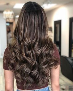 Long Hair Highlights, Haircuts For Long Hair With Layers, Dark Brunette Hair, Short Hair Balayage, Haircuts For Medium Hair