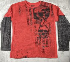 Red Personality, Vkei Style, Henry Hart, Outfits Male, Blood Donor, Black Y2k, Y2k Tops, New Rock