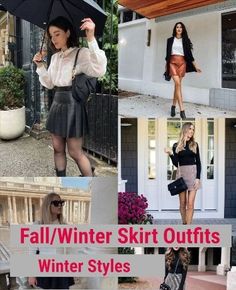 Fall Outfit With Skirt, Outfits With Skirt, Outfit With Skirt, Denim Outfit Fall, Fall Skirt Outfits