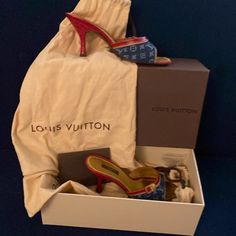 Authentic Louis Vuitton Heels. Italian Size 37. Red Alligator Detailing Trim And Heels. In Very Good Condition; Only Signs Of Wear On Bottom Of Shoe And Foot Bed. See Pictures. Able To Authenticate. Please Do Not Offer $150. Serious Inquiries Only Louis Vuitton Heels, Louis Vuitton Color, Foot Bed, Louis Vuitton Shoes, Vintage Louis Vuitton, Kitten Heel, Authentic Louis Vuitton, Alligator, Shoes Women Heels