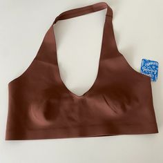 With Lightweight Cups And A Halter Neckline, This Low-Cut Bralette Is Both Supportive And Sporty. Fit: This Style Fits True To Size. - Halter Neck - Solid - No Underwire - Imported Fiber Content 85% Polyester, 15% Spandex Sizes Available: S, L Color: Mauve Bark New With Tags Free People Bra, Red Bralette, White Lace Bralette, Free People Bralette, Lace Halter Bralette, Halter Bralette, Free People Intimates, Black Bralette, Bralette Tops