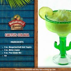 the margarita cocktail is ready to be served