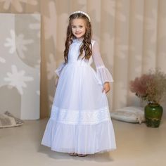 Flower girl dresses play a crucial role in adding charm and elegance to any wedding ceremony. These adorable ensembles are designed to make the little ones feel like princesses as they walk down the aisle. With a wide range of options available, including princess flower girl dresses and matching hairpieces, junior bridesmaid dresses, first communion dresses, and toddler lace dresses for girls, there is something to suit every style and occasion. Princess Style Tulle Dress For Confirmation, Princess Style First Communion Ball Gown With Lace Bodice, Fitted Tulle Princess Dress For Confirmation, Princess Ball Gown For Confirmation, Princess Style Ruffled Dress For First Communion, First Communion Tulle Dress With Ruffles, First Communion Princess Dress With Ruffles, First Communion Princess Dress With Lace Bodice, Fitted Princess Style First Communion Dress