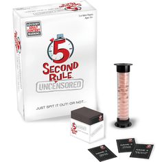 the 5 second rule game is in its packaging