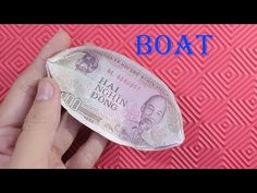 money origami boat gấp thuyền bằng tiền | gấp giấy origami - YouTube Origami Dove