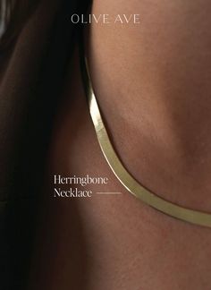 14K Yellow Gold | Herringbone Necklace features a timeless herringbone pattern with a lobster clasp. Offered in 18in length. Jewelry Poses, Gold Herringbone Necklace, Bday Gift, Wedding Day Jewelry, Jewelry Education, Custom Wedding Band, Trending Engagement Rings, Herringbone Necklace, Ring Trends