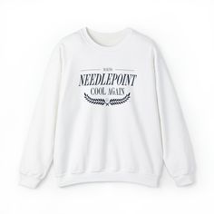 This is a drop shiop item and will come directly from the manufacturer.  .: 50% cotton, 50% polyester.: Medium-heavy fabric (8.0 oz/yd² (271.25 g/m²)).: Loose fit.: Sewn-in label.: Runs true to size Cotton Crew Sweater With Slogan, Crew Neck Cotton Sweater With Slogan, Cotton Crew Neck Sweater With Slogan, Cotton Sweater With Slogan, Relaxed Fit, Relaxed Fit Cotton Sweater With Slogan, Cool Crewneck, 2023 Wishlist, Drop Ship, Ash Color