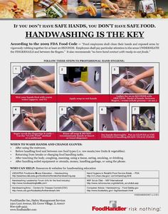 the instructions for how to wash your hands and other things that are in this poster