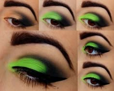 Colorful Makeup Tutorial, Make Up Designs, Make Up Tutorials, Smokey Eye Makeup Tutorial, Eye Makeup Steps