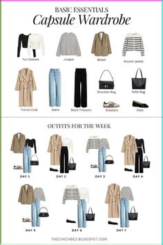 Capsule Wardrobe Sneakers, Fall Basic Outfits Capsule Wardrobe, Winter Capsule Travel Wardrobe, Capsule Wardrobe Fall Travel, Casual Travel Capsule Wardrobe, Basic Capsule Wardrobe 2024, Winter Capsule Wardrobe 2024 Travel, Classic Capsule Wardrobe 2024, Capsule Wardrobe Japan