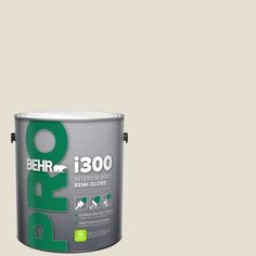 a paint can with the words behrr 1800 on it's front and side