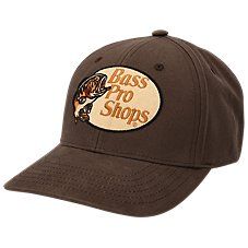 Built rugged to match your adventurous spirit, the Bass Pro Shops� Logo Waxed Canvas Cap combines lasting durability with a comfortable fit and sleek looks. This Bass Pro cap has a waxed canvas surface to resist light rain and stains, making it the perfect grab-and-go cap. A heavily embroidered leaping-bass front logo provides standout style in a sea of ordinary, and the 6-panel crown gives a smooth, instantly familiar fit. Multi-row bill stitching reinforces strength for greater longevity, and Outdoor Canvas Snapback Hat With Curved Brim, Classic Brown Trucker Hat For Outdoor, Brown Cotton Baseball Cap For Outdoor Activities, Vintage Canvas Hat For Outdoor, Vintage Canvas Outdoor Hat, Outdoor Canvas Snapback Hat With Flat Bill, Canvas Trucker Hat For Outdoor Activities, Outdoor Canvas Baseball Cap With Flat Bill, Classic Cotton Trucker Hat For Outdoor