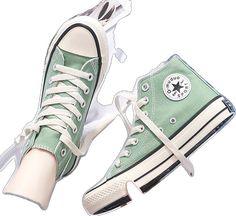 Comfortable Green Canvas Shoes With Round Toe, Green Casual Flat Heel Canvas Shoes, Casual Green Canvas Shoes With Round Toe, Green Flat Heel Canvas Shoes, Green Canvas Shoes With Round Toe And Laces, Green Canvas Shoes With Laces And Round Toe, Trendy Green Flat Heel Sneakers, Green Canvas Shoes With Rubber Sole, Green Canvas Shoes With Flat Rubber Sole