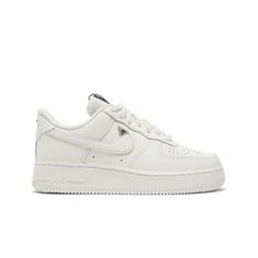 Score An Iconic Look With The Nike Men's Air Force One Fashion Sneakers. Designed For Performance Or Casual Wear, This Low-Cut Style Has A Cushioned Midsole That Provides Maximum Comfort During Wear. The Thick Nike Air Midsole Absorbs Shock Upon Impact, And The Flexible Ankle Region Allows For A Full Range Of Motion. Designed For Collectors And Athletes, This Classic Style Continues To Make Sneakerhead History Year After Year. Nike Air Force 1 Lace-up With Perforated Toe Box, Nike Air Force 1 Low-top With Perforations, Nike Air Force 1 Low-top With Perforated Toe Box, Sporty Nike Air Force 1 With Perforations, Classic Nike Sneakers With Perforations, Nike Air Force 1 With Lace-up And Perforations, Casual Nike Air Force 1 Low-top With Perforations, Women Sailing, Air Force One