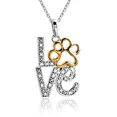 Zales has an ASPCA line! Paw Print Necklace, Dog Jewelry, Fine Jewellery Necklace, Silver Diamonds, Silver Necklaces, Paw Print, Sterling Silver Jewelry, Jewelry Gifts, Silver Jewelry