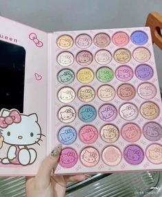 Kitty Makeup, Hello Kitty Makeup, Anime Makeup, Makeup Sets, Kawaii Makeup, Matte Eyeshadow Palette