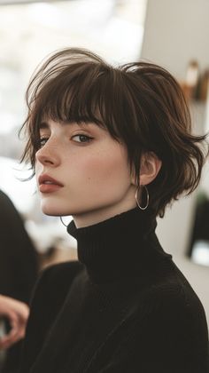 Click for More ➡️ | Save for Later ❤️ Get a cool, effortless style with these shaggy short hair ideas! Featuring choppy layers and textured finishes, these cuts add volume and flair to your look. Short 90s Bob, Goth Hairstyle, Short Shaggy Hair, Curly Shag Haircut, Short Shaggy Haircuts, Short Shag Haircuts, Shaggy Short Hair, Shaggy Hair, Choppy Layers