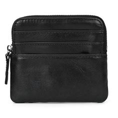 45769779183833 Black Wallet With Coin Pocket In Pouch Shape, Black Coin Purse With Coin Pocket For Business, Black Wallet With Zipper Pocket For Daily Use, Black Wallet With Coin Pocket, Black Wallets With Zipper Pouch For Daily Use, Black Bifold Wallet With Zipper Pocket, Black Card Holder With Zipper Closure As Gift, Black Rectangular Wallets With Zipper Pocket, Black Business Wallet With Zipper Pocket