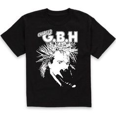 GBH Charged Crust Punk Rock Band T-Shirt, Black, Cotton Blends, Crust Punk Rock Band T Shirts Outfits, Punk Tshirt, Punk Tee, Rock Band Shirts, Crust Punk, Punk Pins, Punk T Shirt, Punk Rock Bands, Types Of T Shirts