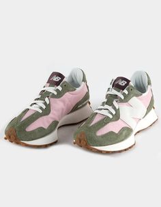 NEW BALANCE 327 Womens Shoes - OLIVE COMBO | Tillys New Balance 327 Shoes, Flannel Sweatshirt, Graphic Trends, New Balance 327, Lug Sole Boots, Women Platform Shoes, Boys Backpacks, Silver Shoes, Slipper Shoes