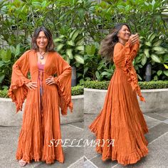 Bohemian Long Kimono For Festival, Long Hippie Summer Outerwear, Hippie Long Summer Outerwear, Fitted Long Cover-up For Festivals, Festival Open Front Cover-up, Long Kimono For Fall Festival, Long Bohemian Summer Outerwear, Long Bohemian Outerwear For Beach, Bohemian Long Outerwear For Summer