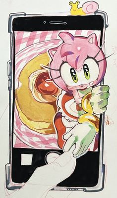 Sonamy Matching Icons, Amy Rose Outfits, Amy Rose Pfp, Super Amy Rose, Amy Rose Fanart, Sonic And Friends, Hedgehog Game, Amy The Hedgehog