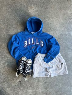 Bills Hoodie Easy 30 day return policy Casual Blue Sweats For Sports Season, Fleece Athleisure Hoodie For College, College Athleisure Fleece Hoodie, Casual Hoodie For College Sports Season, Casual Relaxed Fit Hoodie For College, Game Day Throwback Hoodie Sweatshirt, Casual Sweatshirt For Game Day, Game Day Sportswear Hoodie, Sports Hoodie With Drawstring Hood